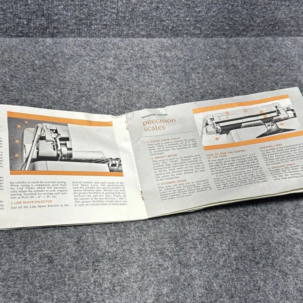 User Instruction Manual for a Royal Safari‎ Typewriter